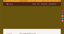 Desktop Screenshot of cafekaffegal.dk
