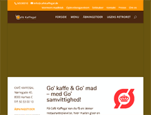 Tablet Screenshot of cafekaffegal.dk